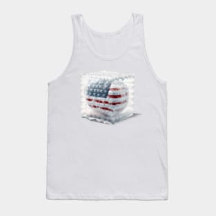 Bubble-Wrapped Democracy: Protecting America's Fragile Foundations Tank Top